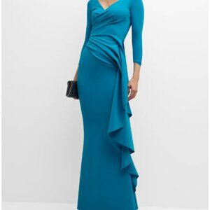 Chiara Boni Mediterranean blue gown